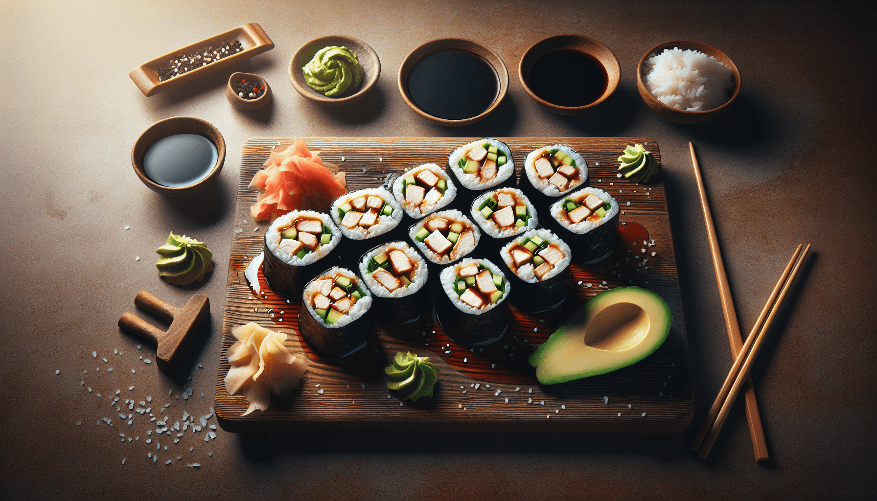 Teriyaki Chicken Rolls